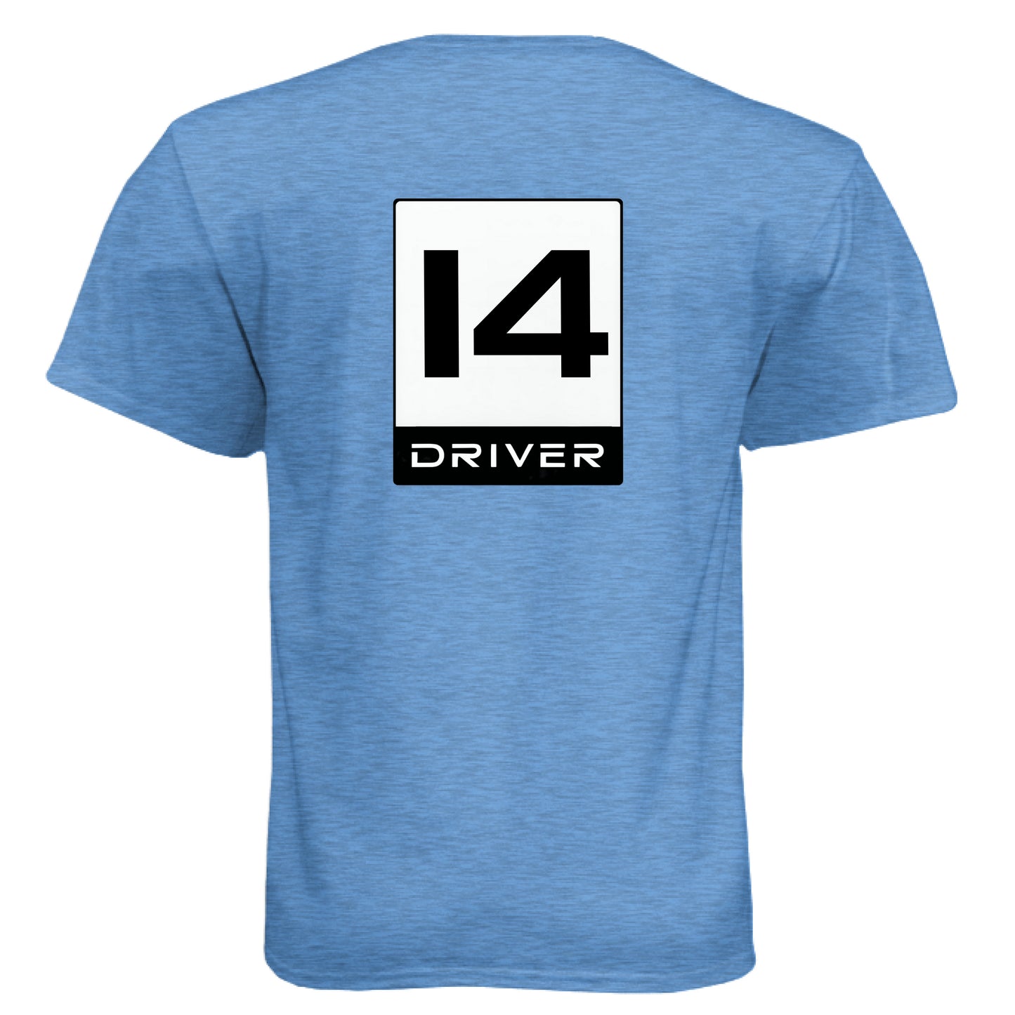 Heather Columbia Blue - BACK