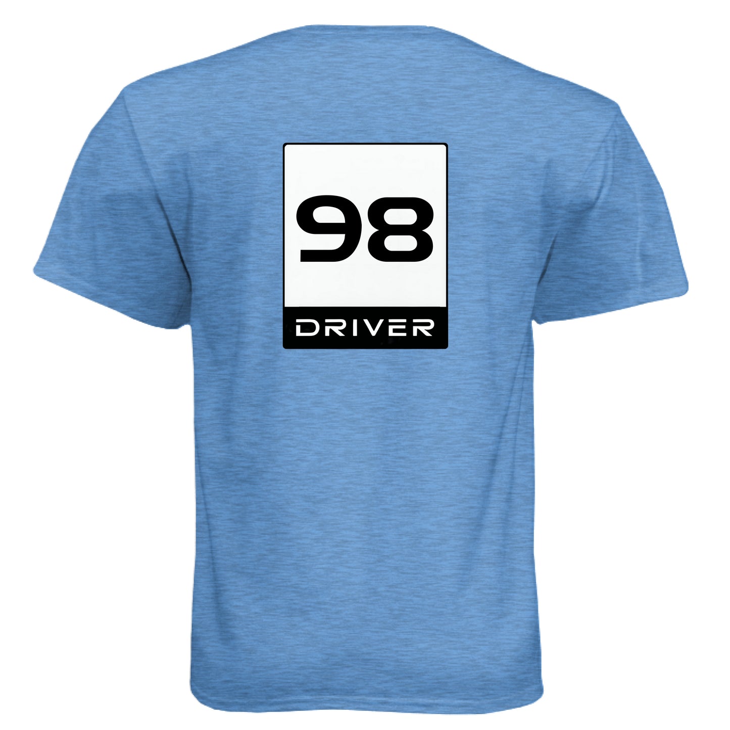 Heather Columbia Blue - BACK