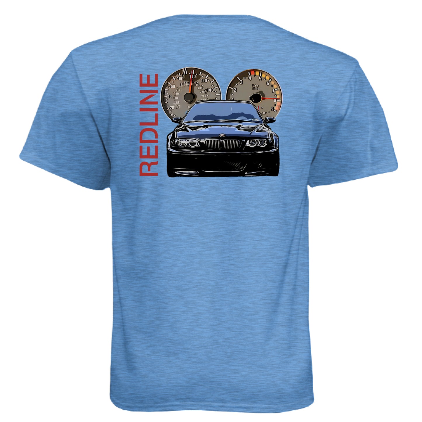 Heather Columbia Blue - BACK