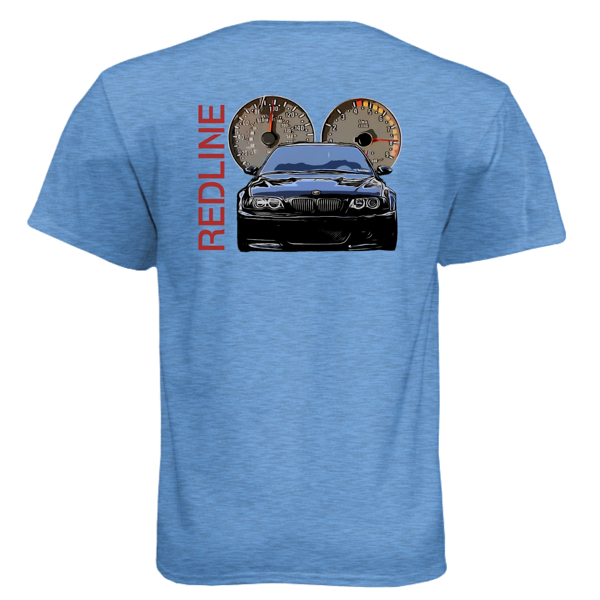 Heather Columbia Blue - BACK