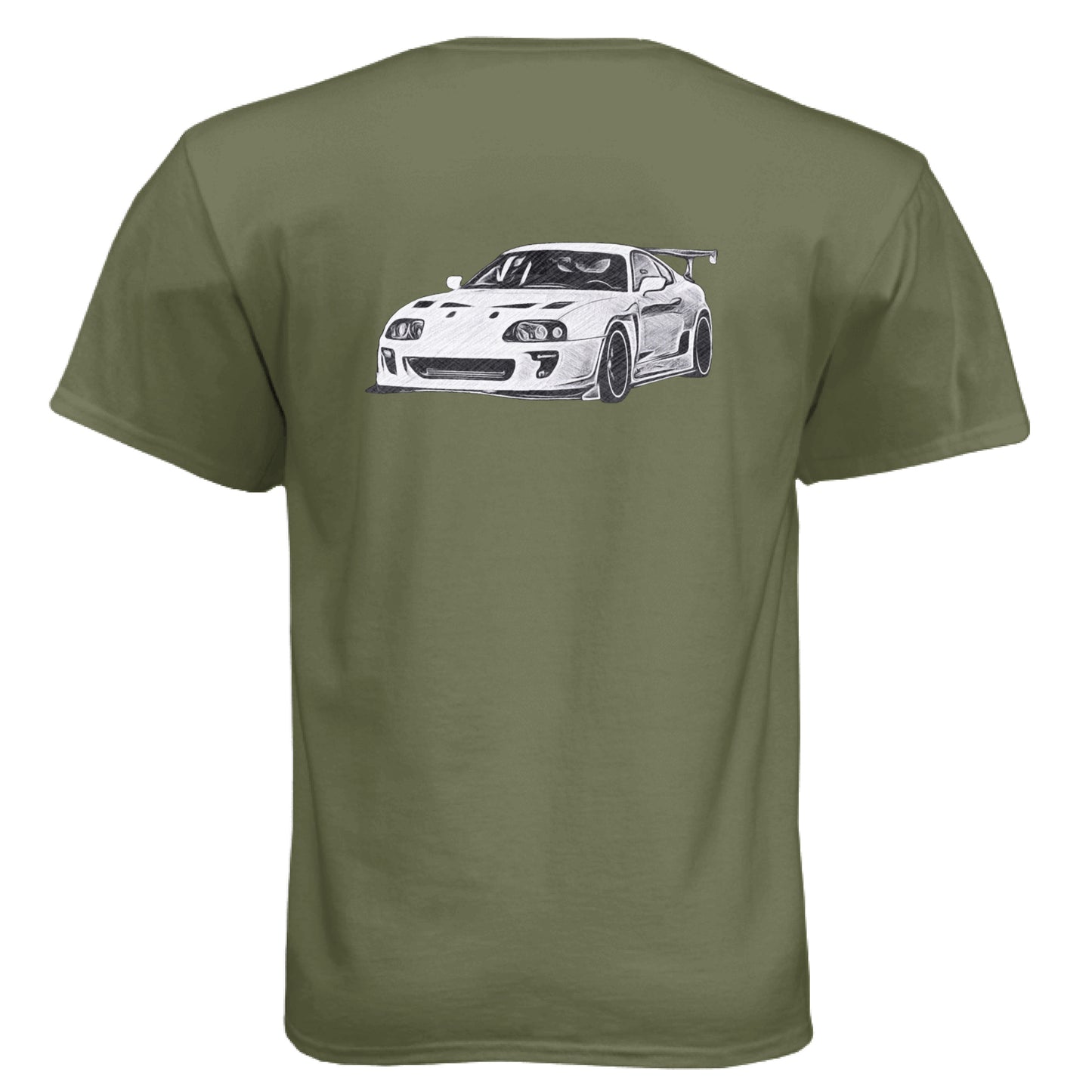 Military Green - BACK