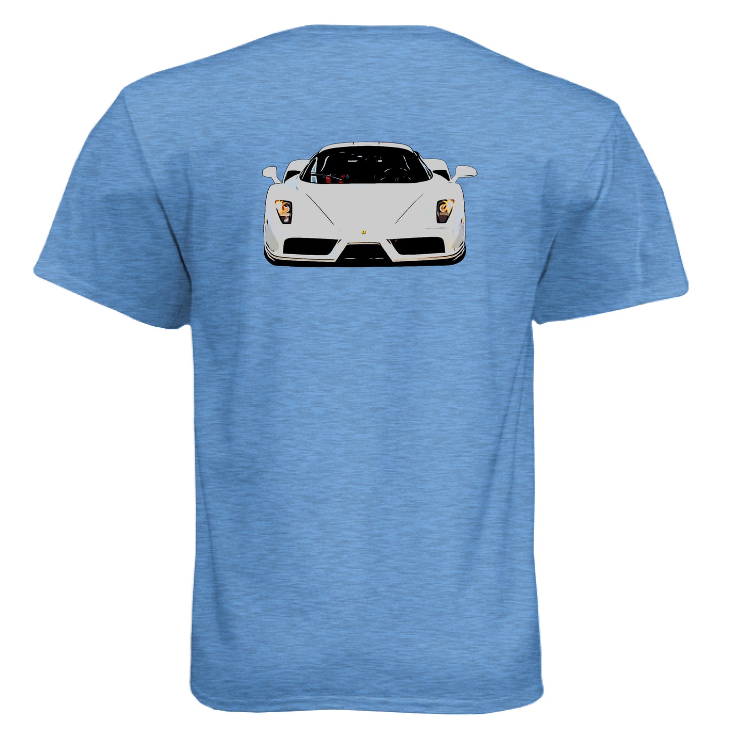 Heather Columbia Blue - BACK