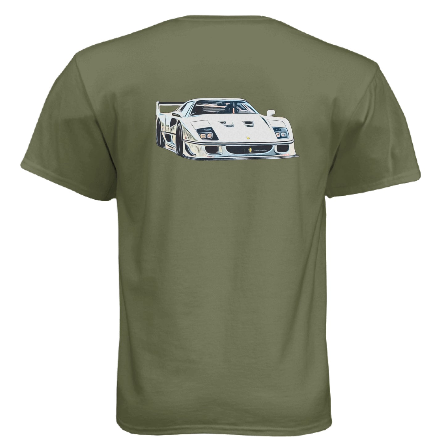 Military Green - BACK