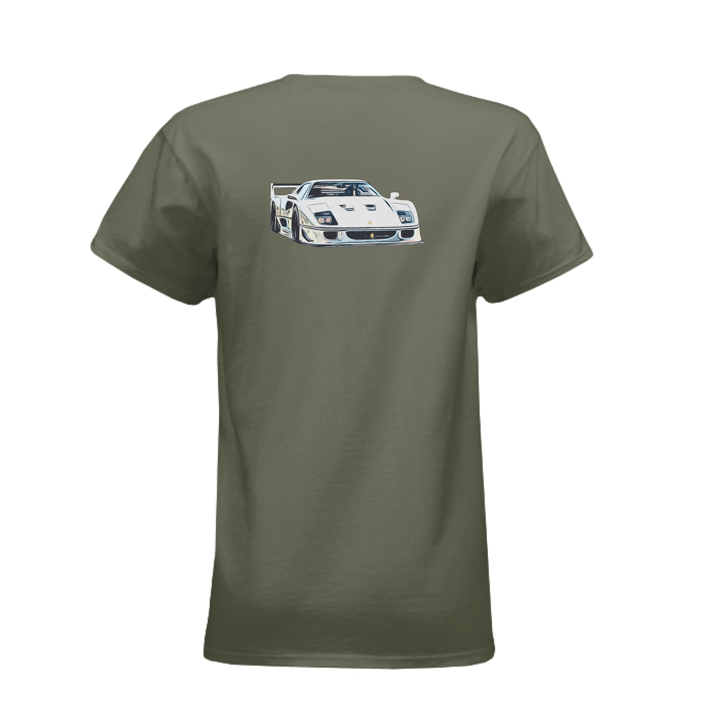 MILITARY GREEN - BACK