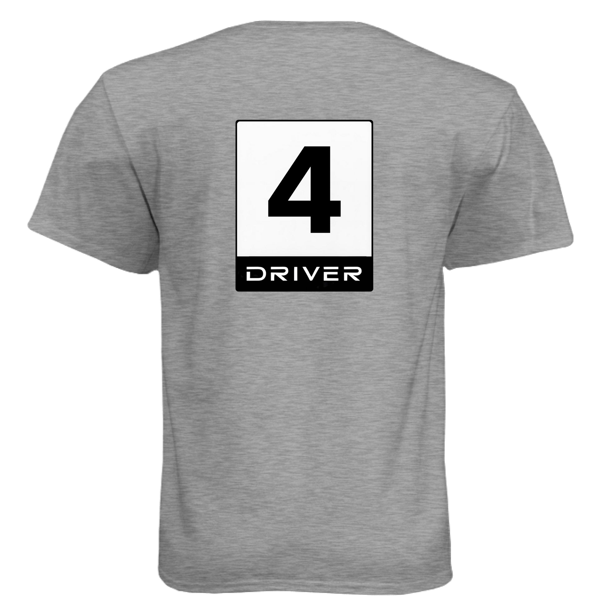 Dark Heather Grey (60/40) - BACK