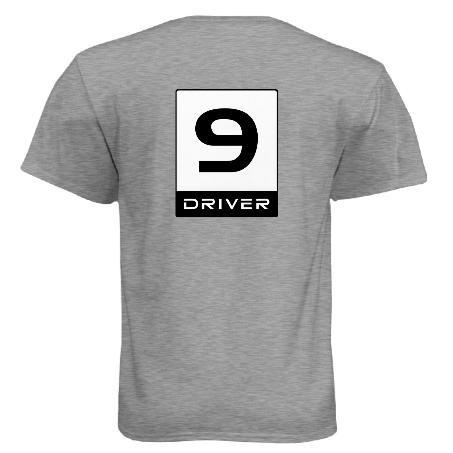 Dark Heather Grey (60/40) - BACK