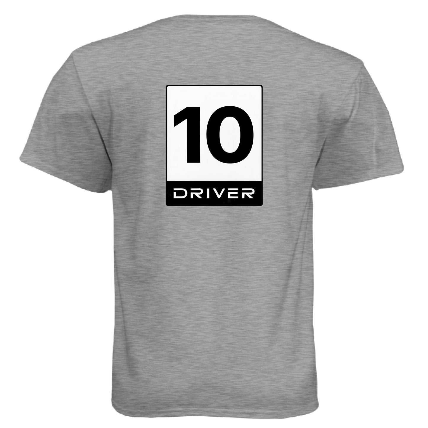 Dark Heather Grey (60/40) - BACK