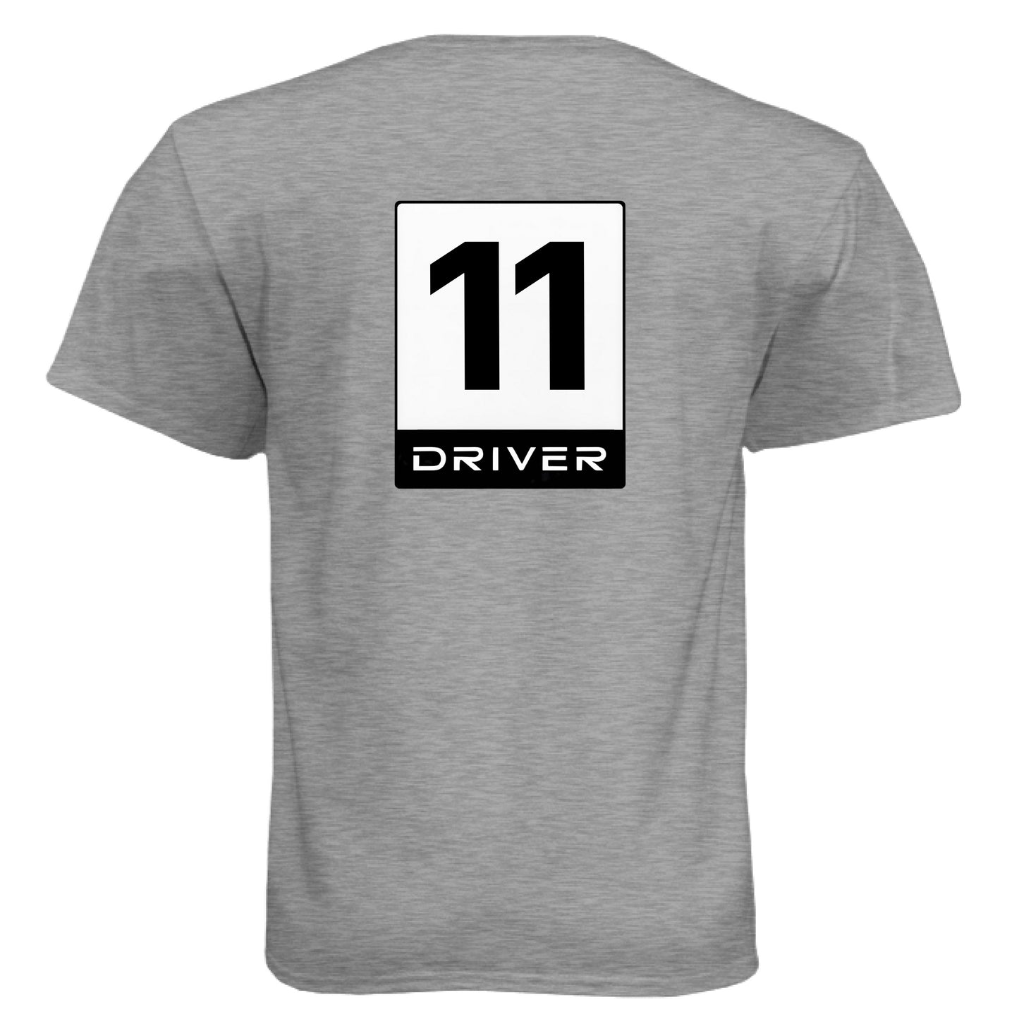 Dark Heather Grey (60/40) - BACK