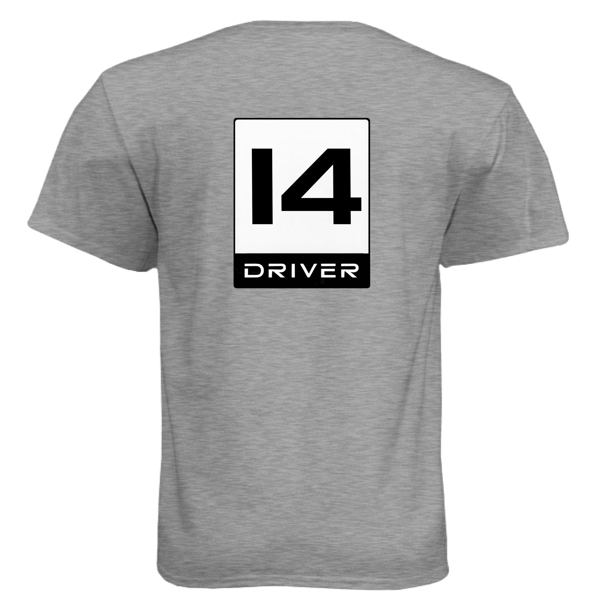 Dark Heather Grey (60/40) - BACK