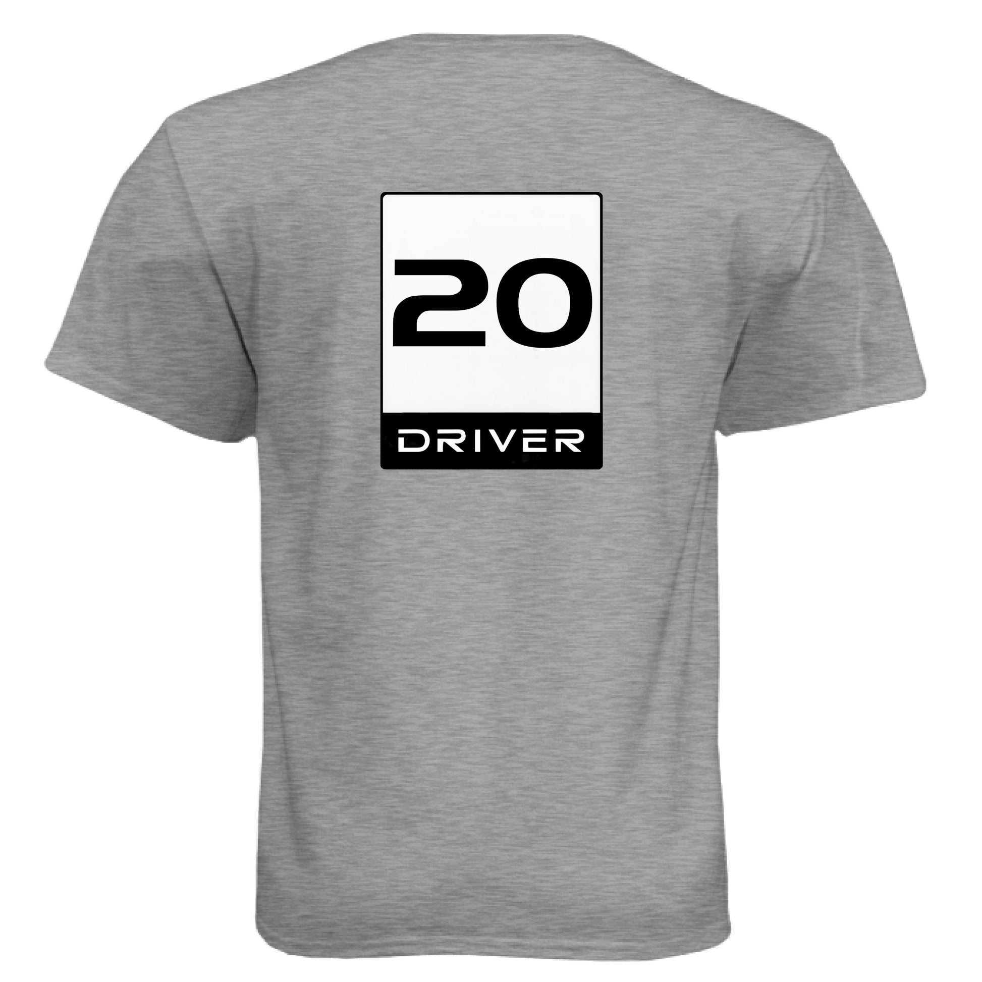 Dark Heather Grey (60/40) - BACK