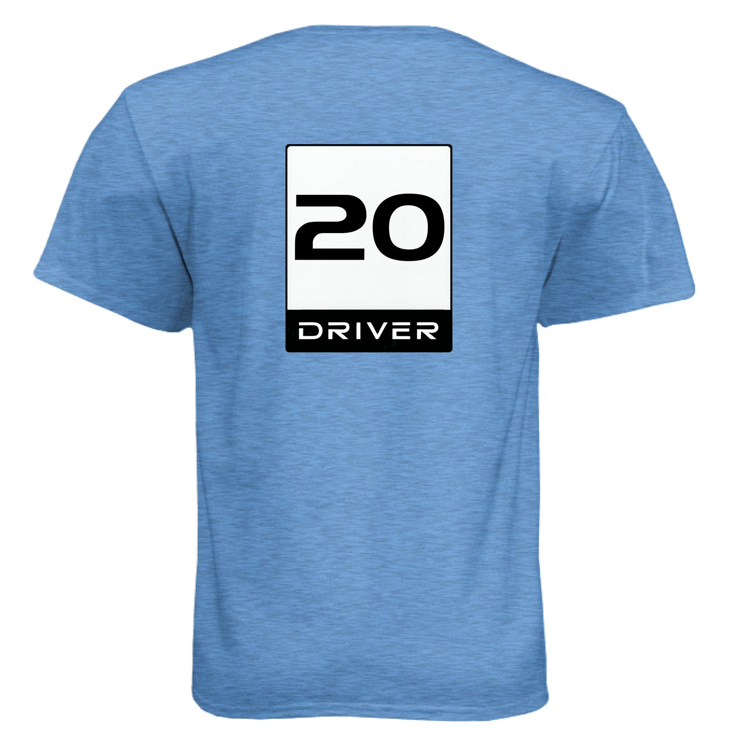 Heather Columbia Blue - BACK