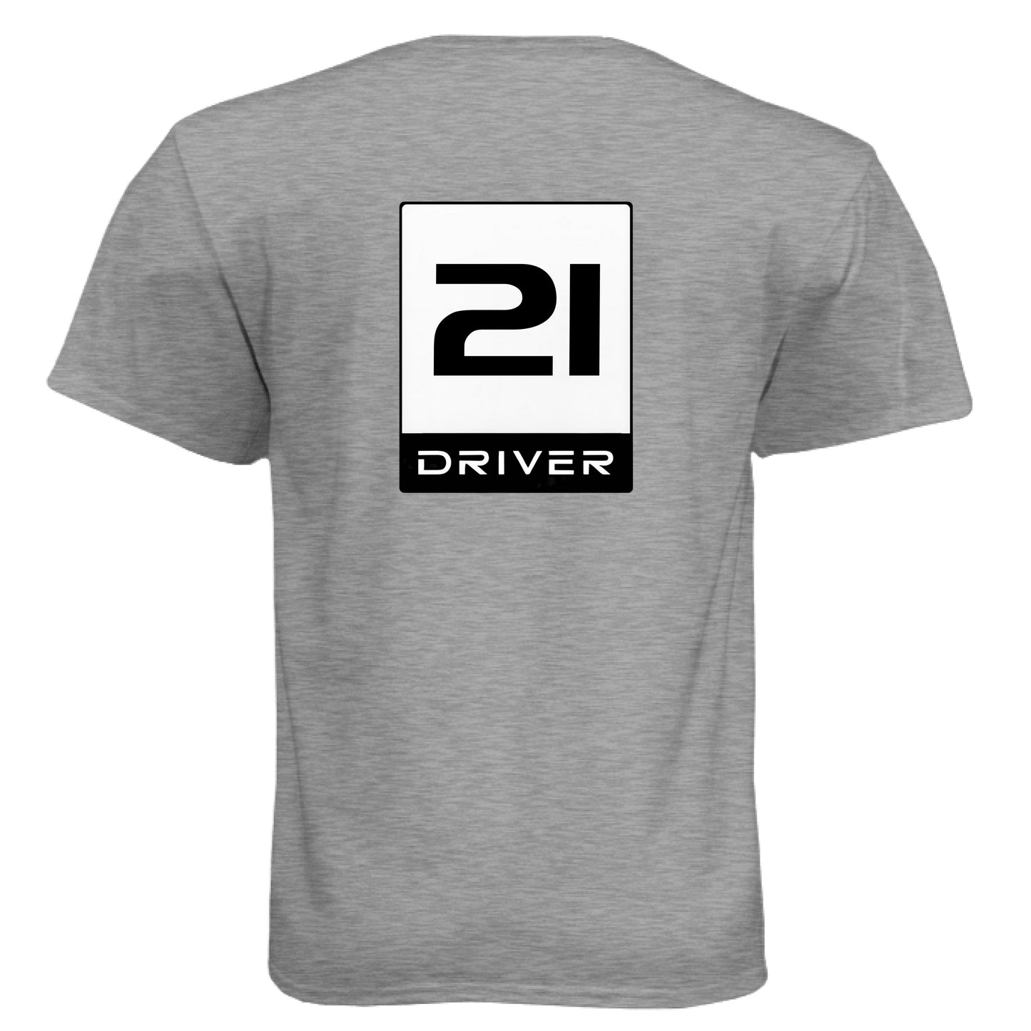 Dark Heather Grey (60/40) - BACK