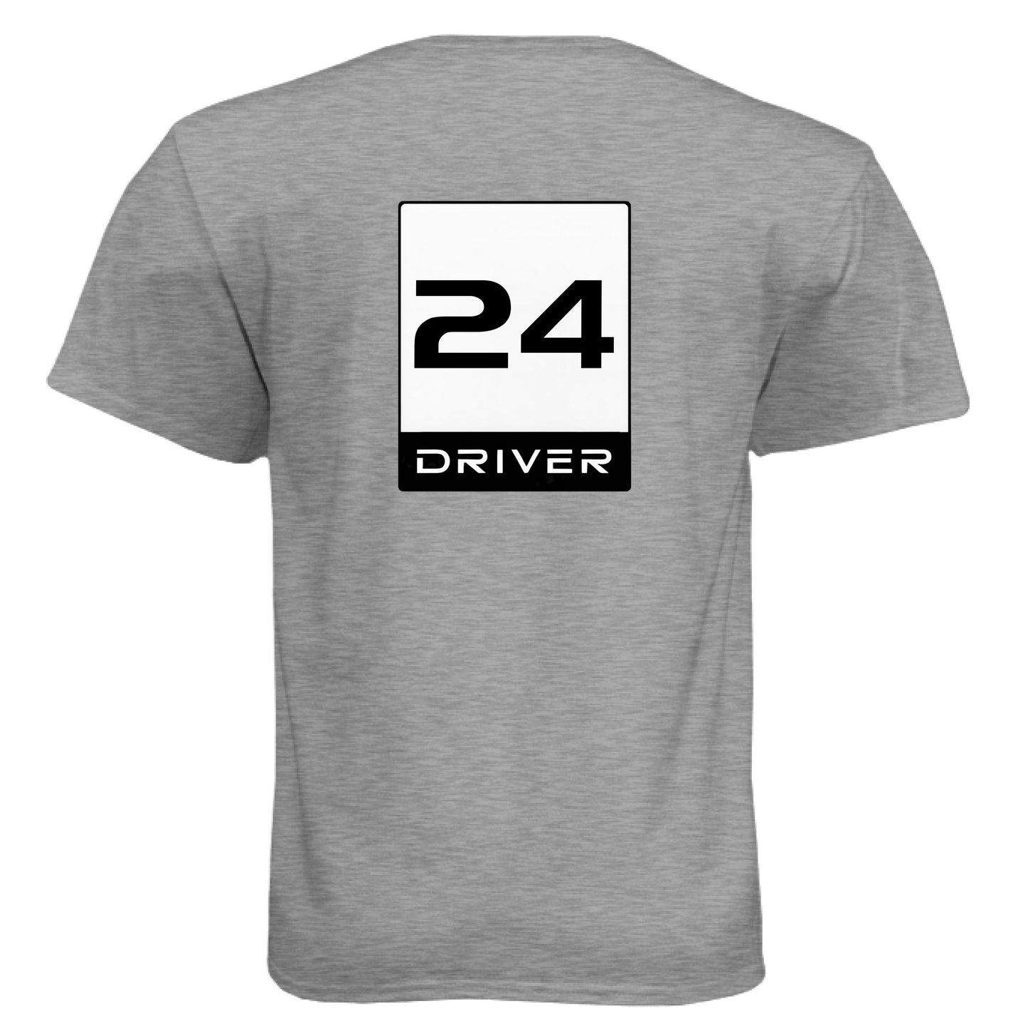 Dark Heather Grey (60/40) - BACK