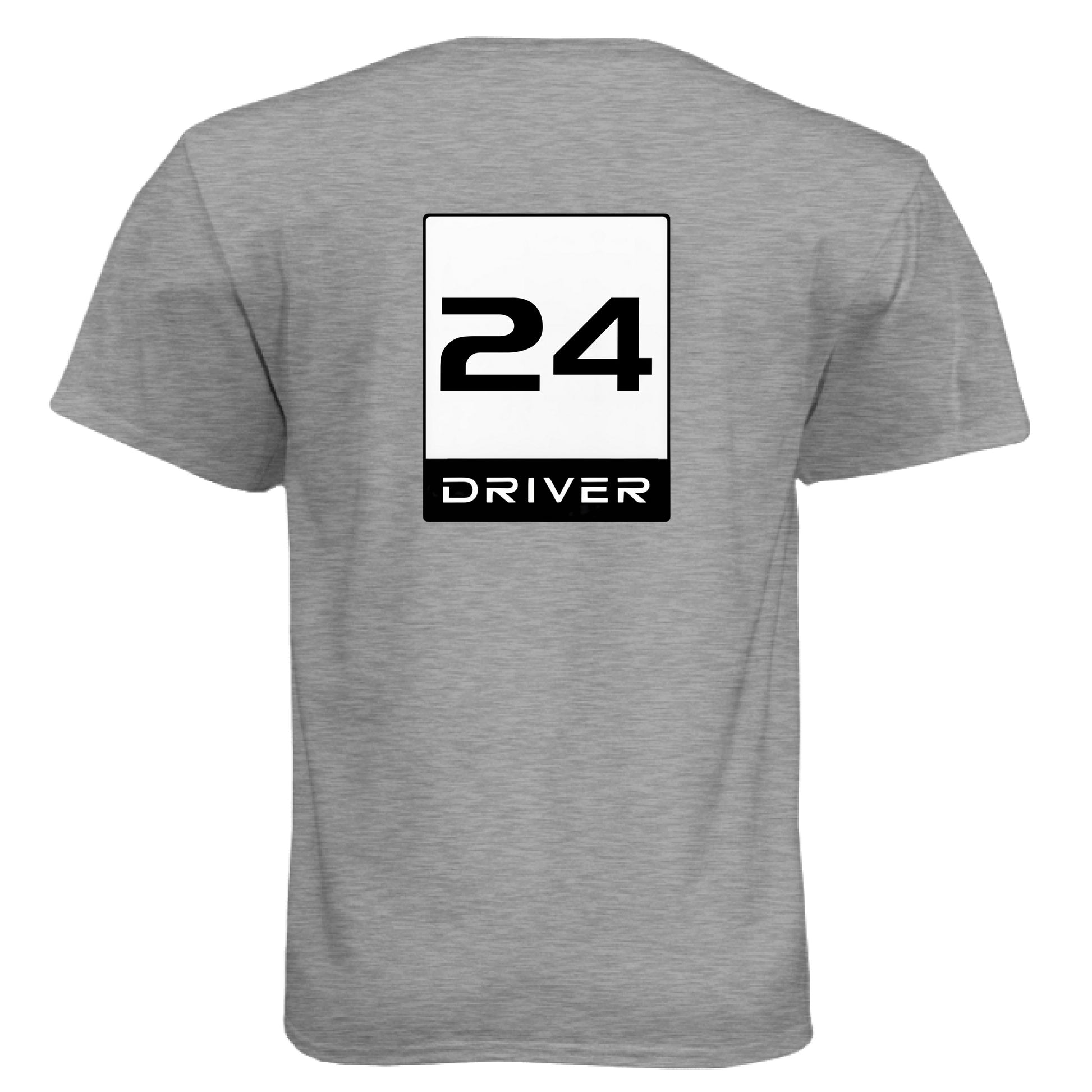 Dark Heather Grey (60/40) - BACK