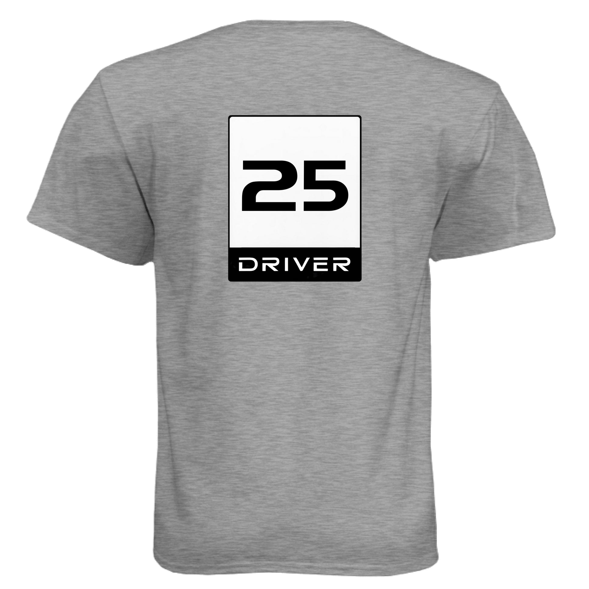 Dark Heather Grey (60/40) - BACK