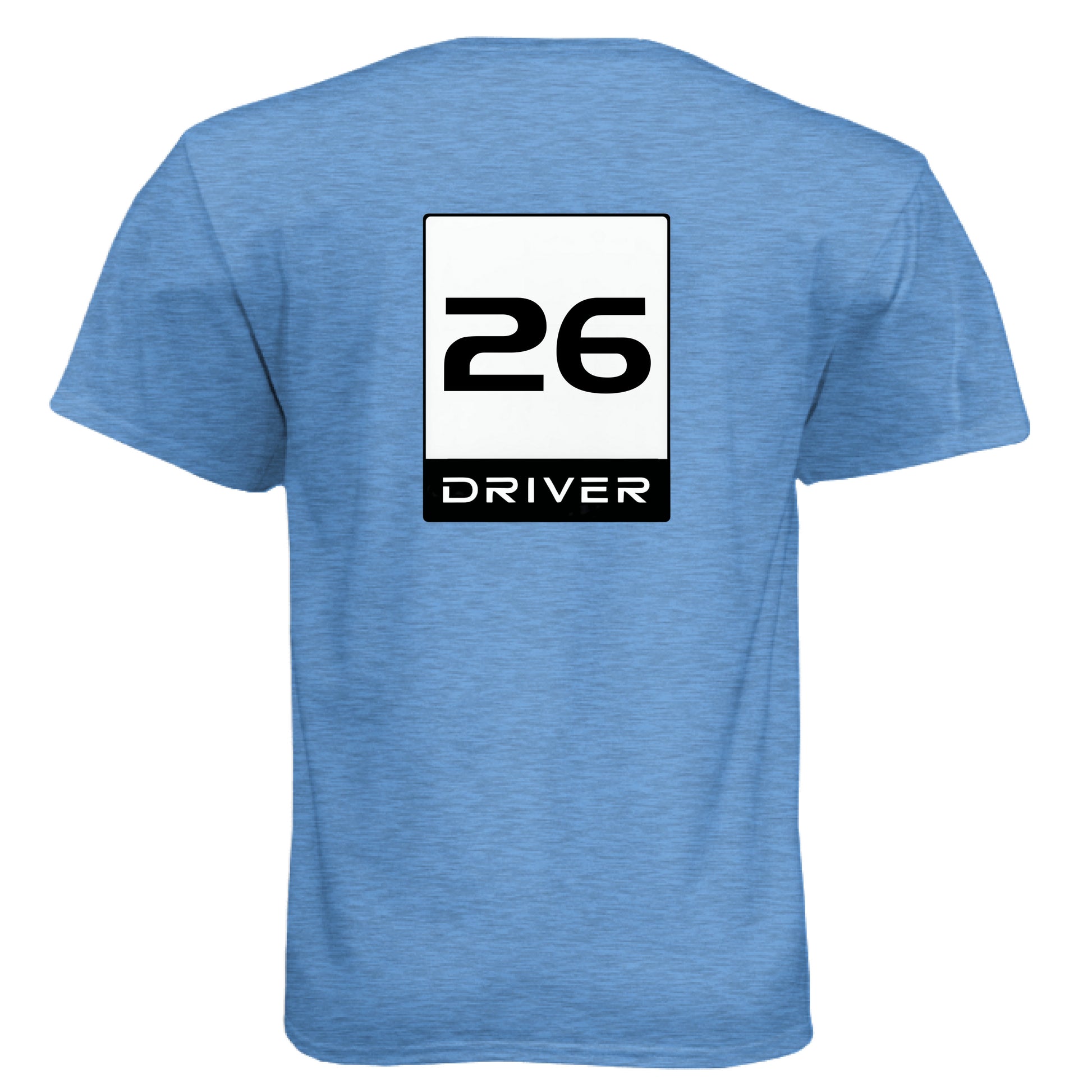 Heather Columbia Blue - BACK