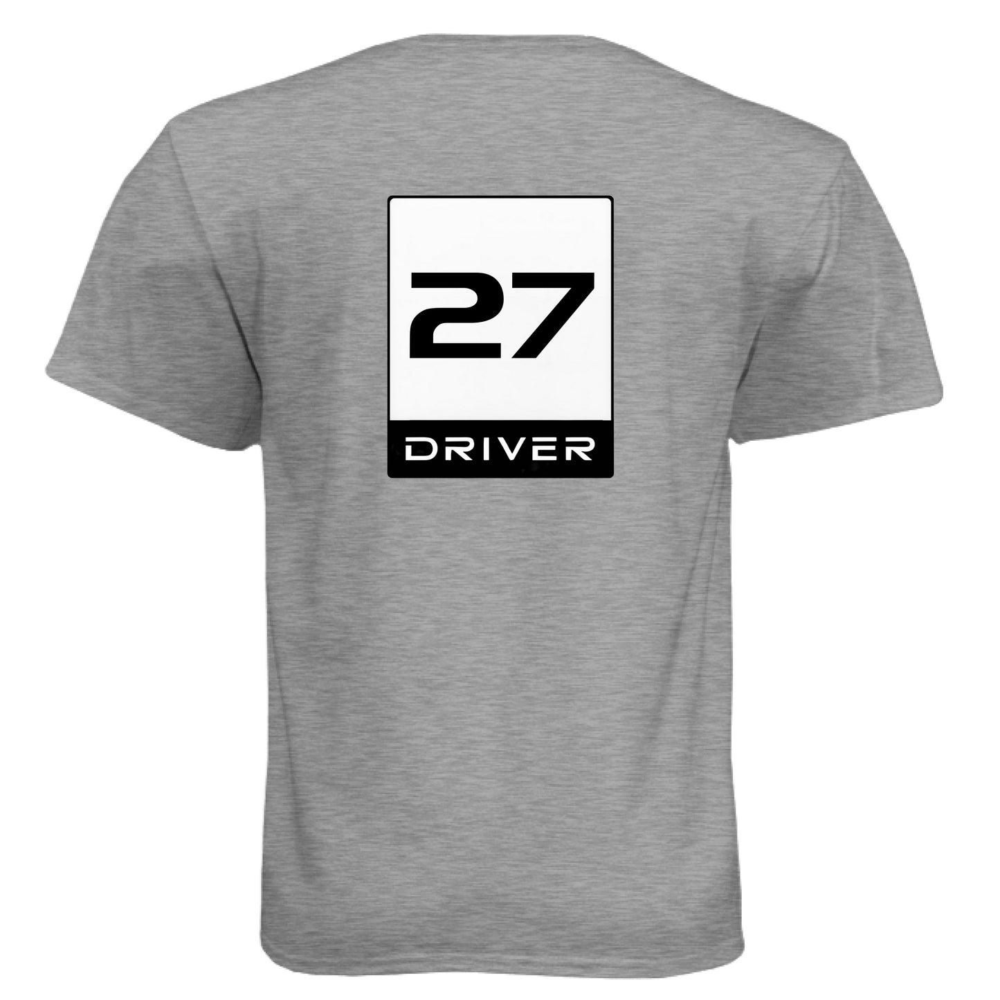 Dark Heather Grey (60/40) - BACK