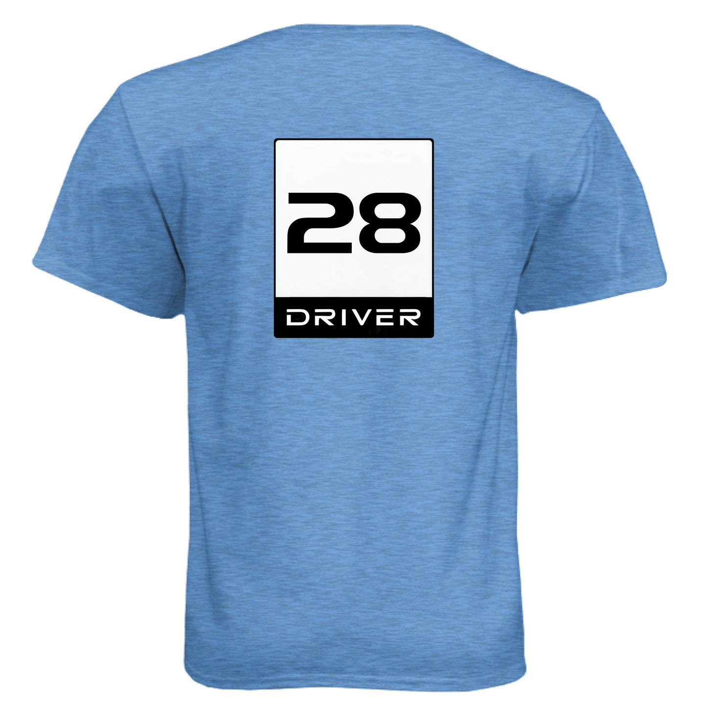 Heather Columbia Blue - BACK