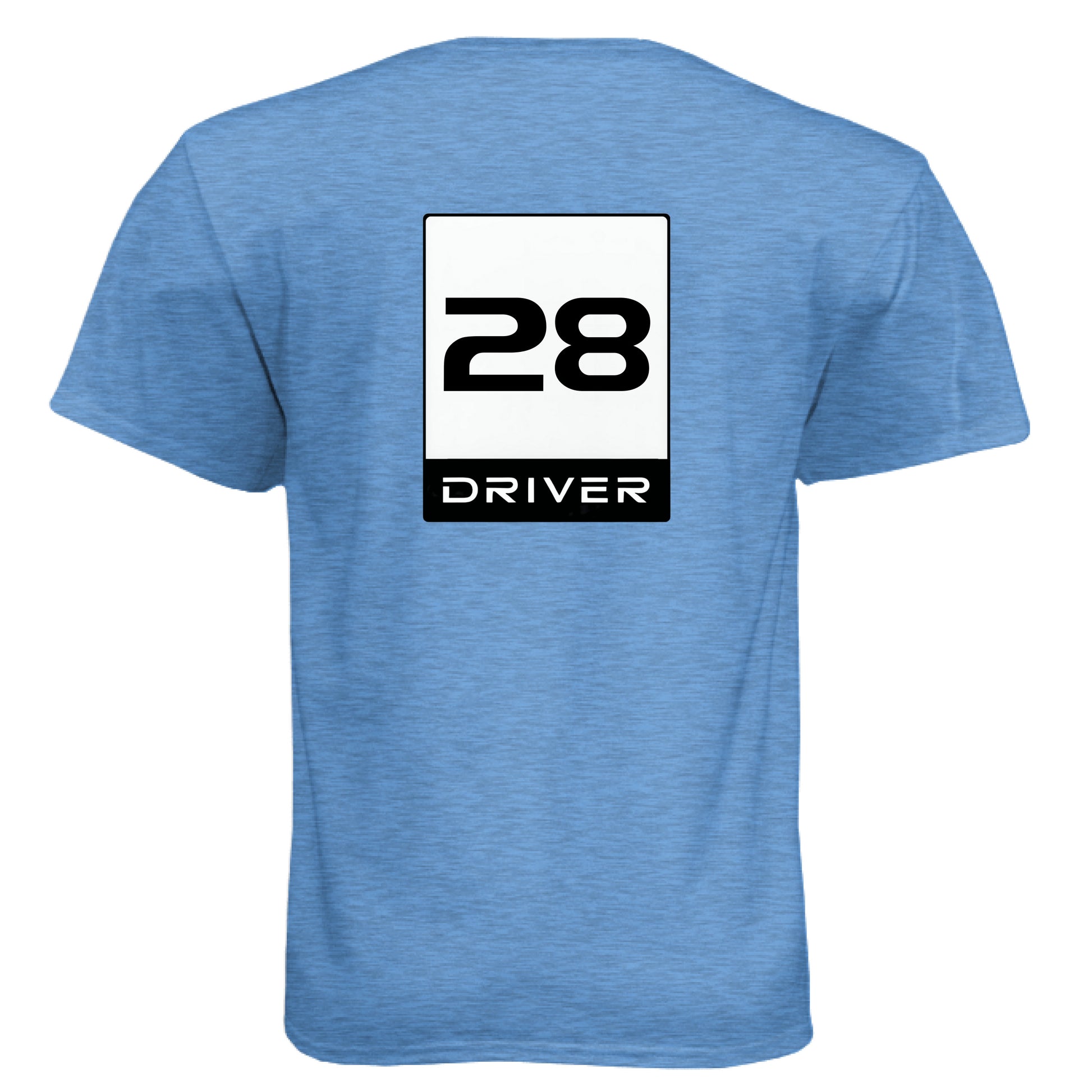 Heather Columbia Blue - BACK