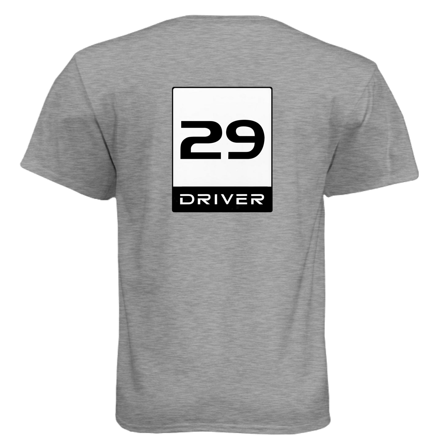 Dark Heather Grey (60/40) - BACK