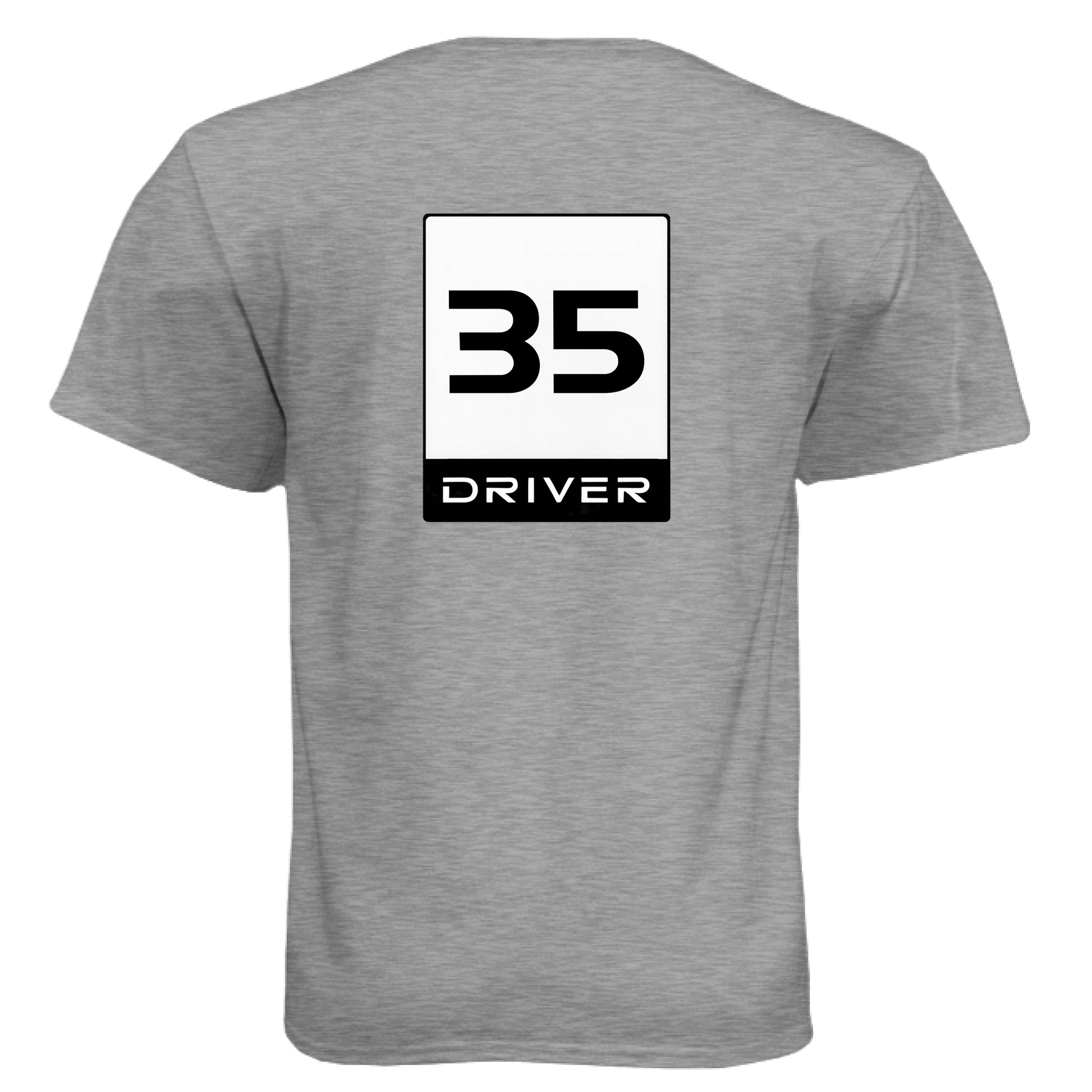 Dark Heather Grey (60/40) - BACK