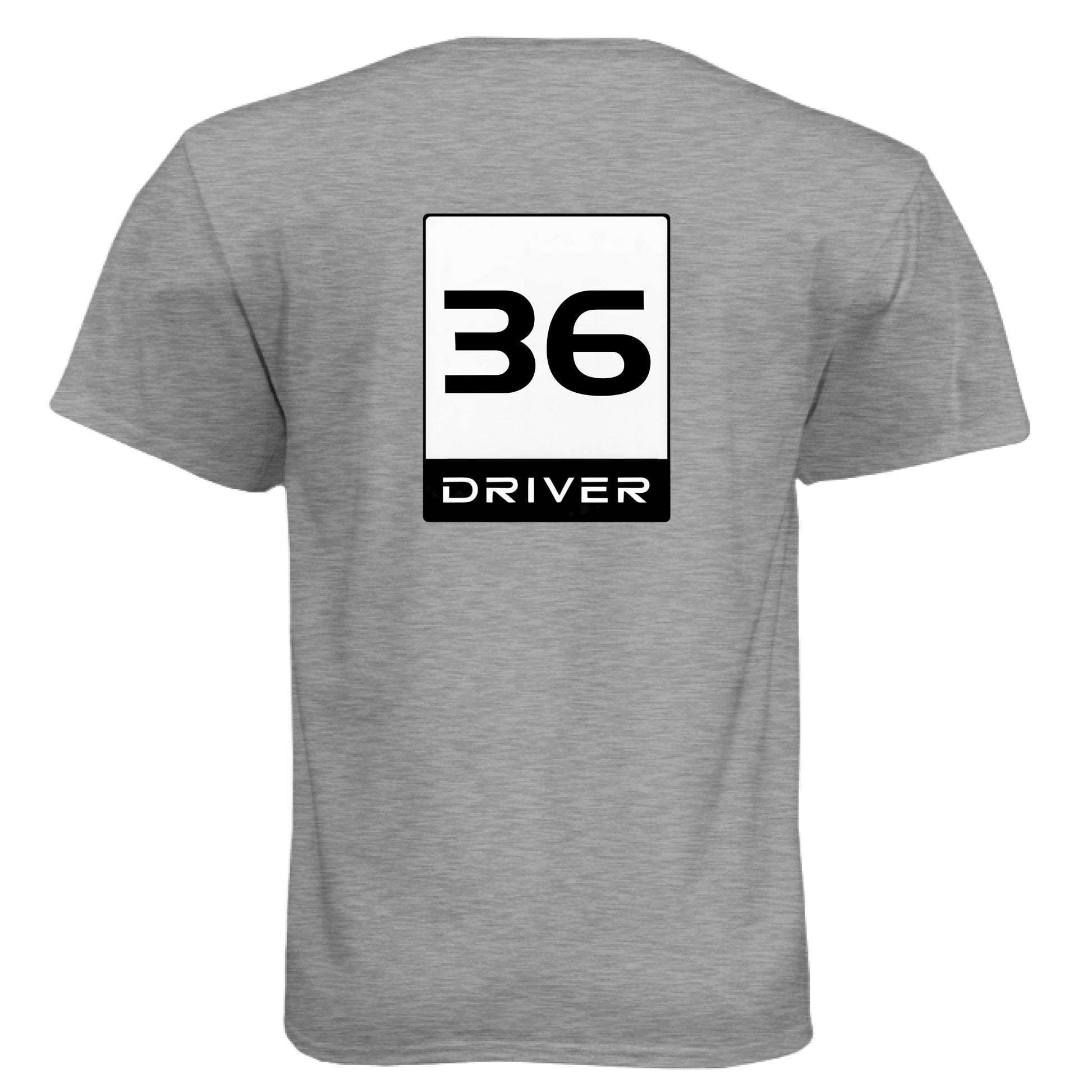 Dark Heather Grey (60/40) - BACK