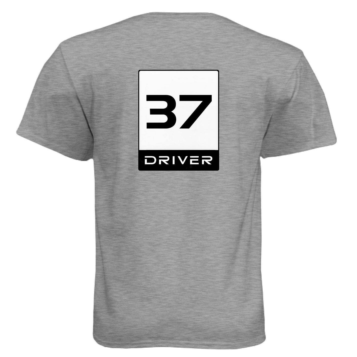 Dark Heather Grey (60/40) - BACK