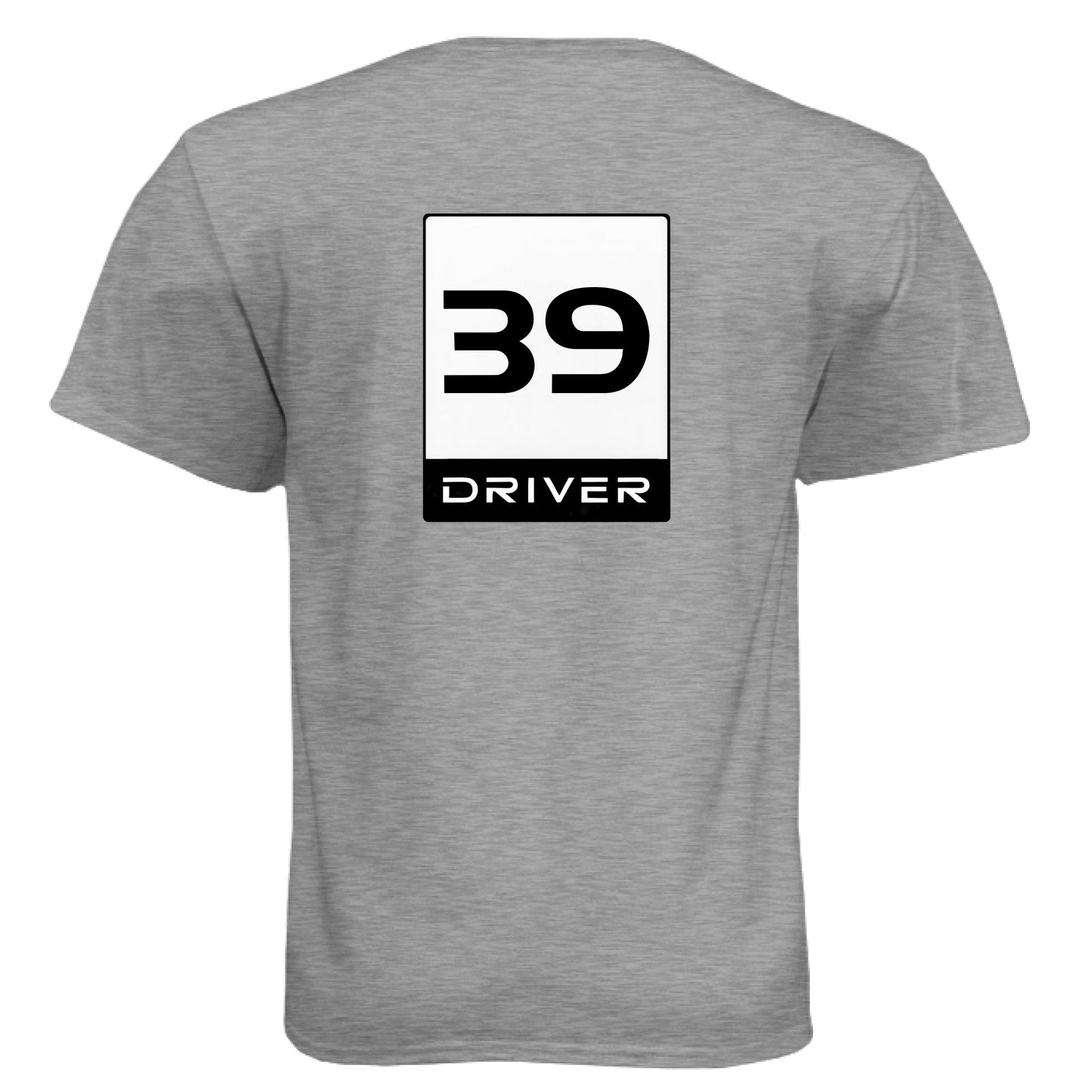 Dark Heather Grey (60/40) - BACK