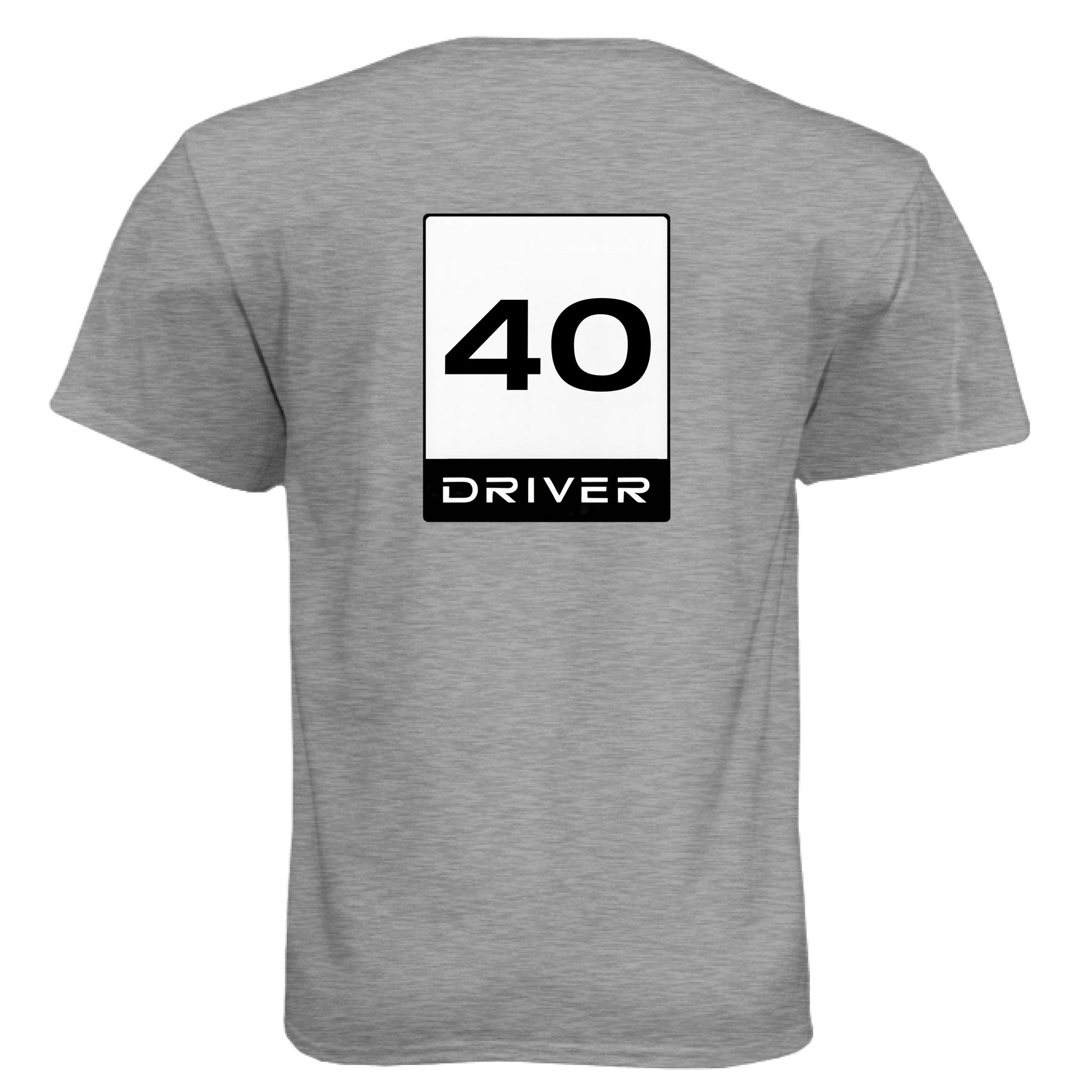 Dark Heather Grey (60/40) - BACK