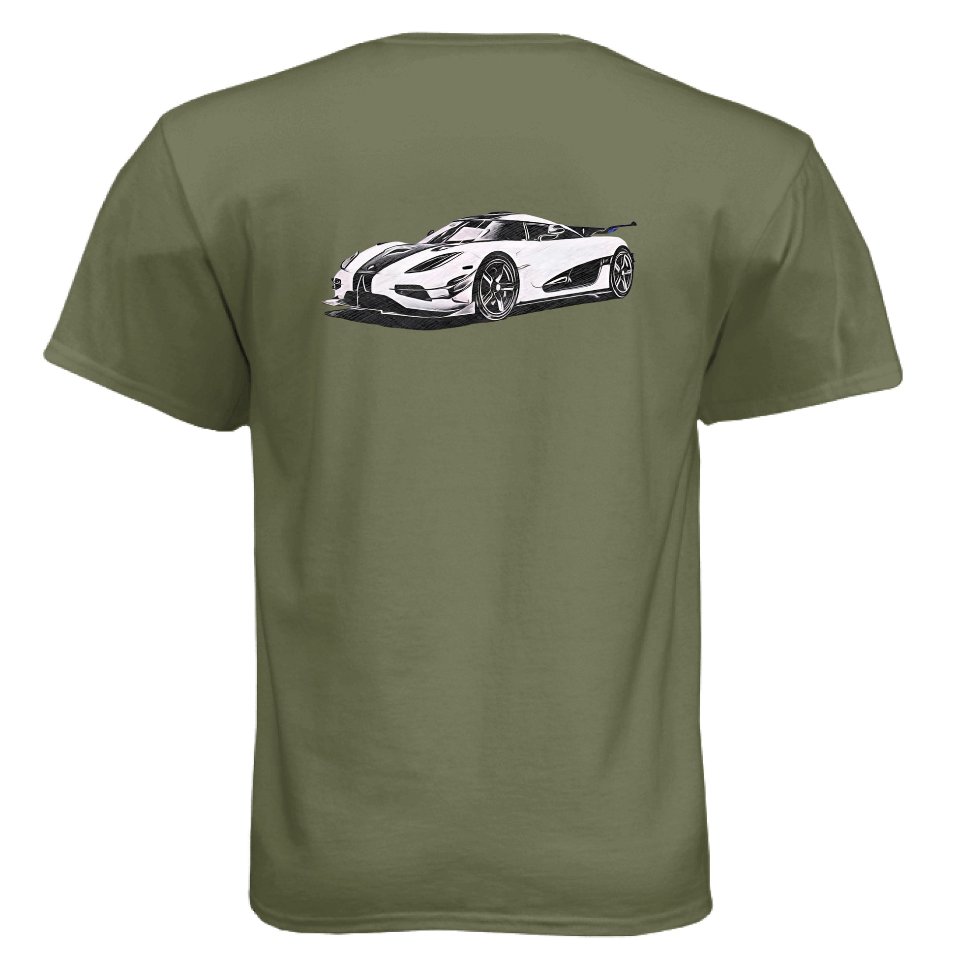 Military Green - BACK