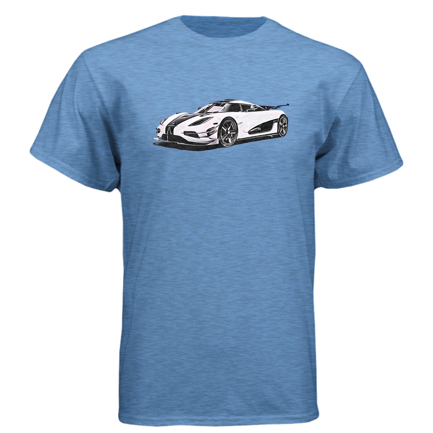 Heather Columbia Blue - FRONT