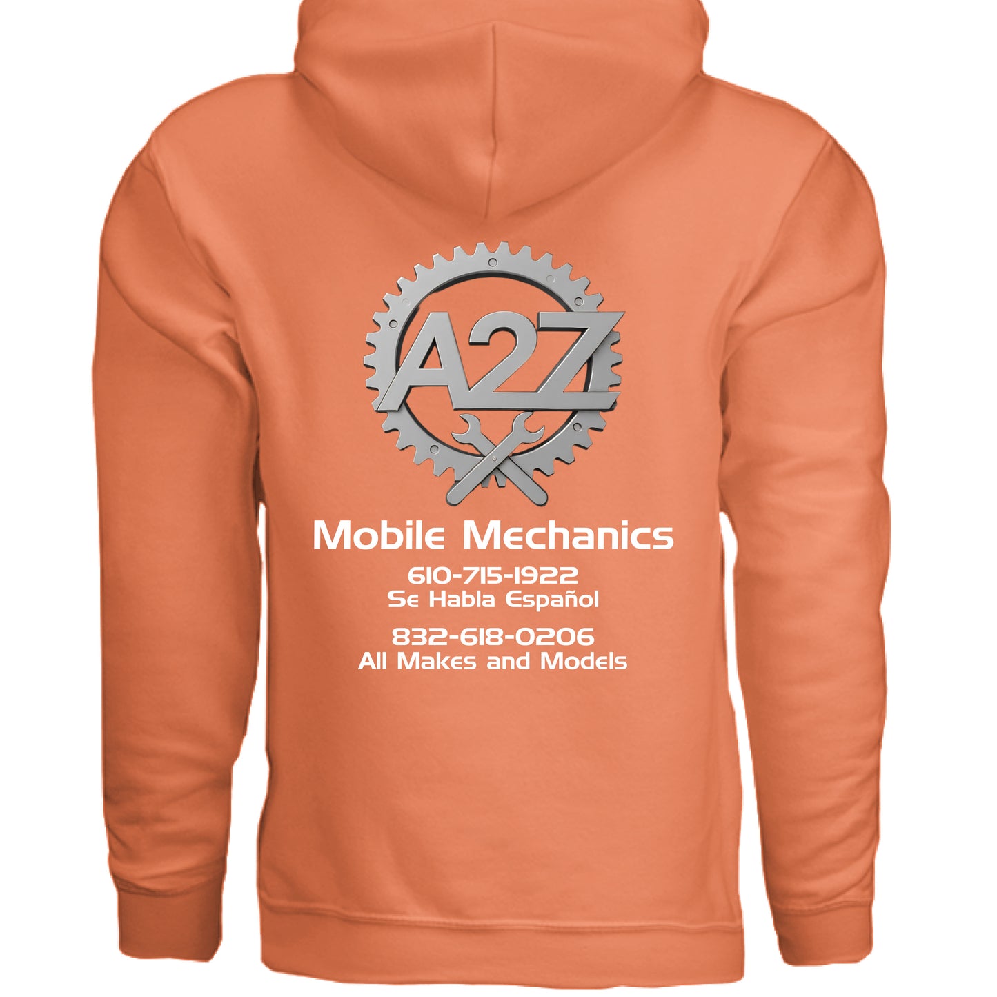 Safety Orange - BACK