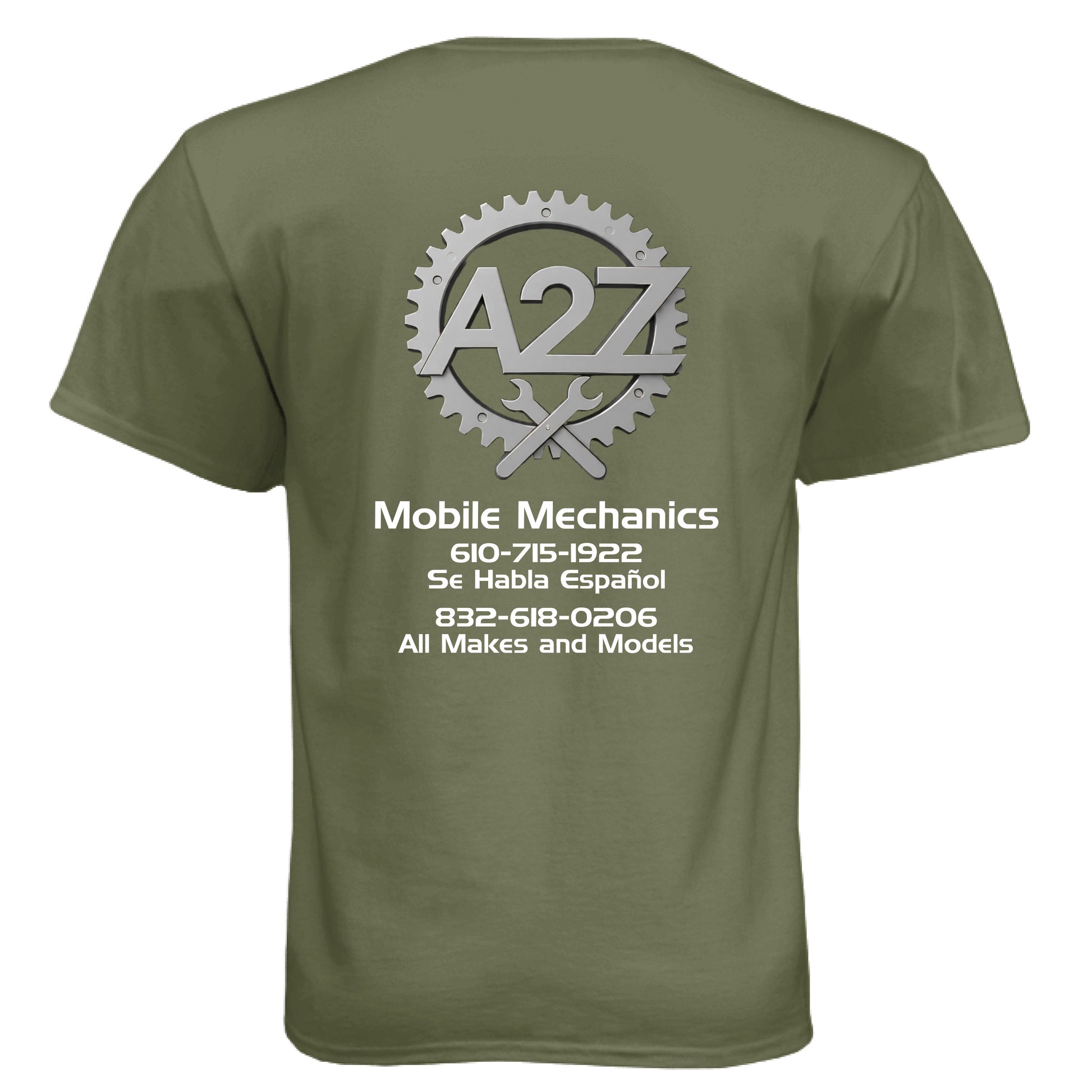 Military Green - BACK