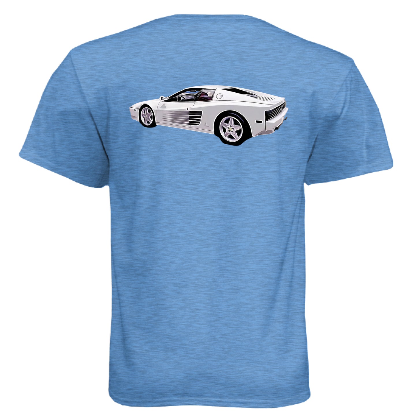Heather Columbia Blue - BACK