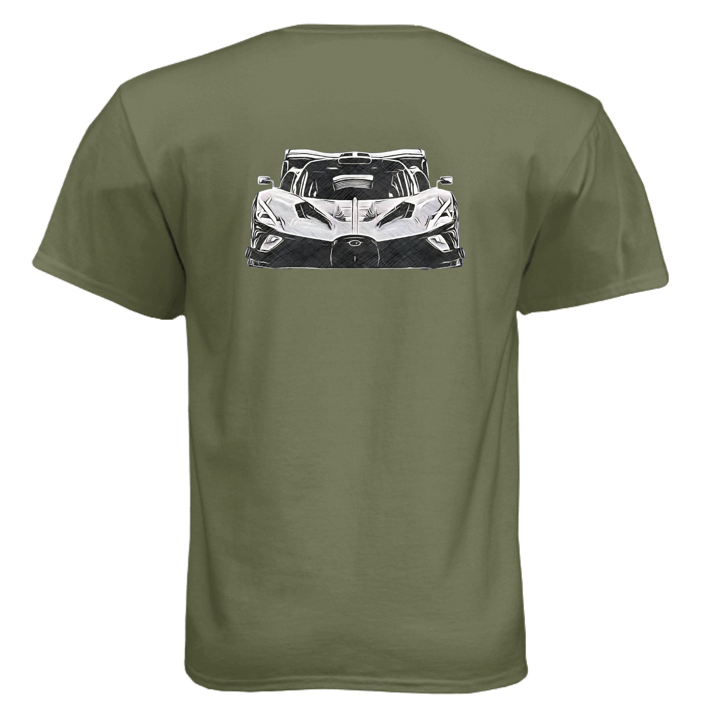 Military Green - BACK