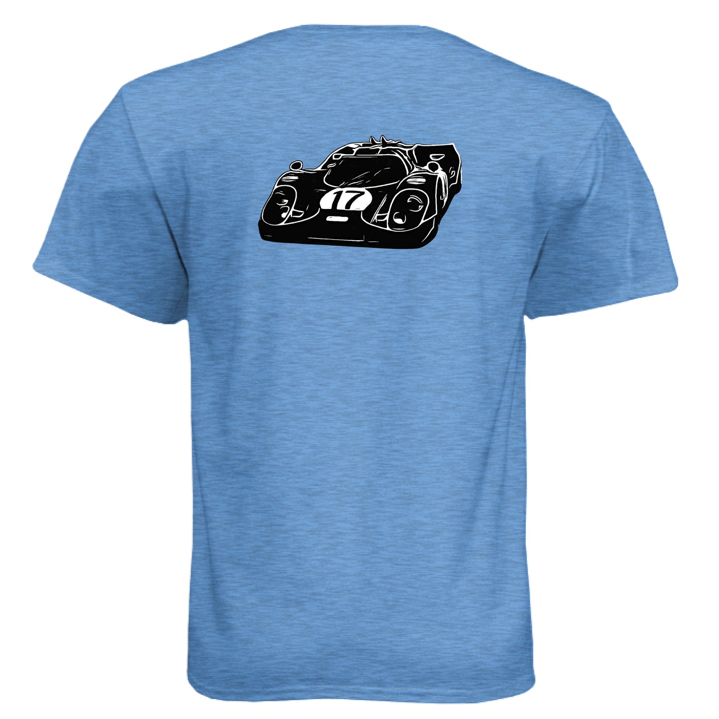 Heather Columbia Blue - BACK