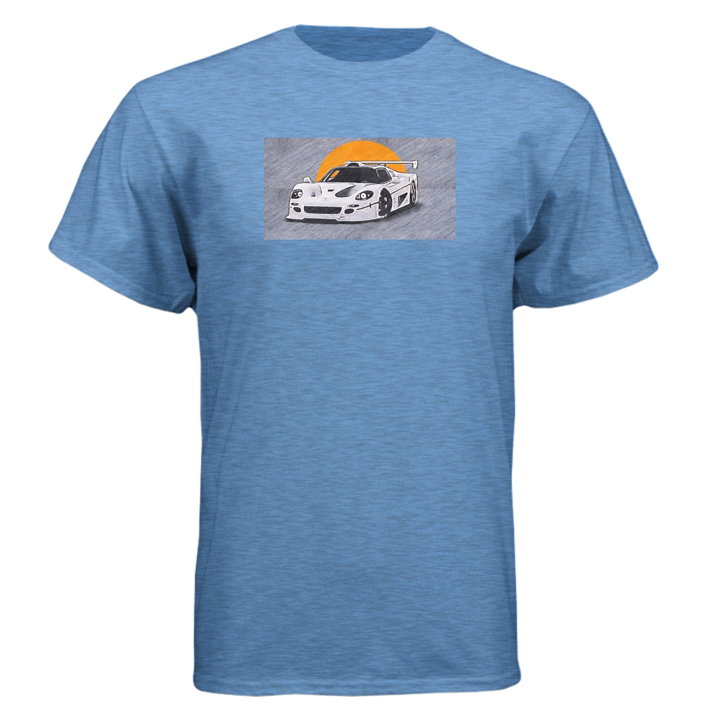 Heather Columbia Blue - FRONT