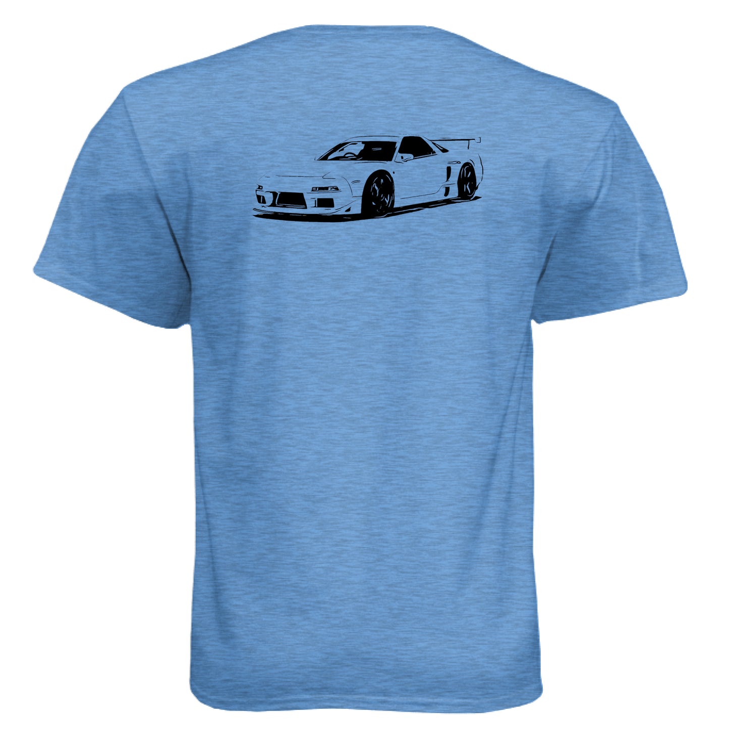 Heather Columbia Blue - BACK