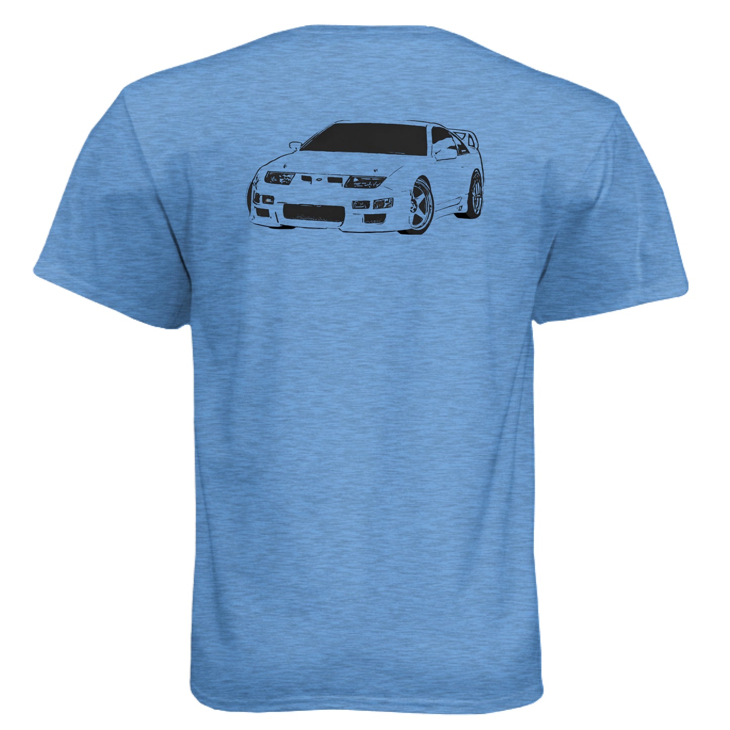 Heather Columbia Blue - BACK