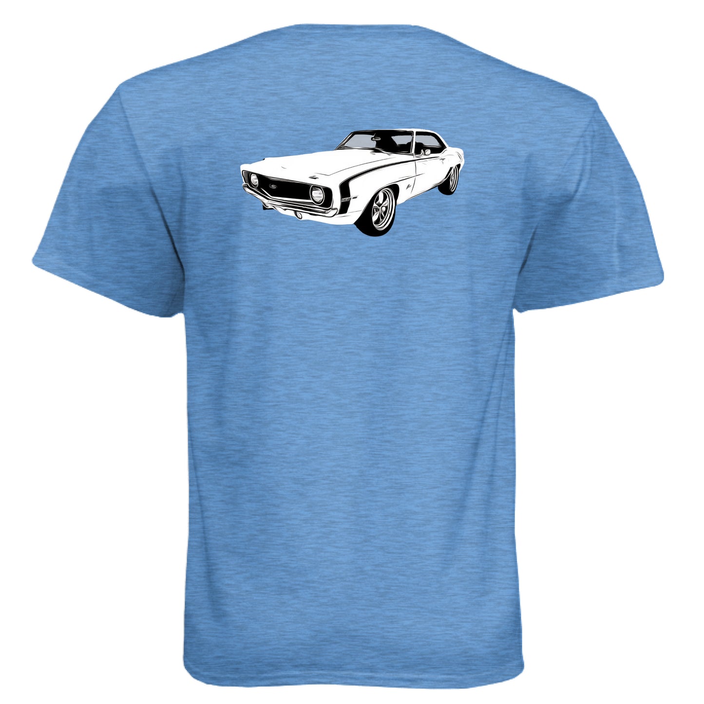 Heather Columbia Blue - BACK