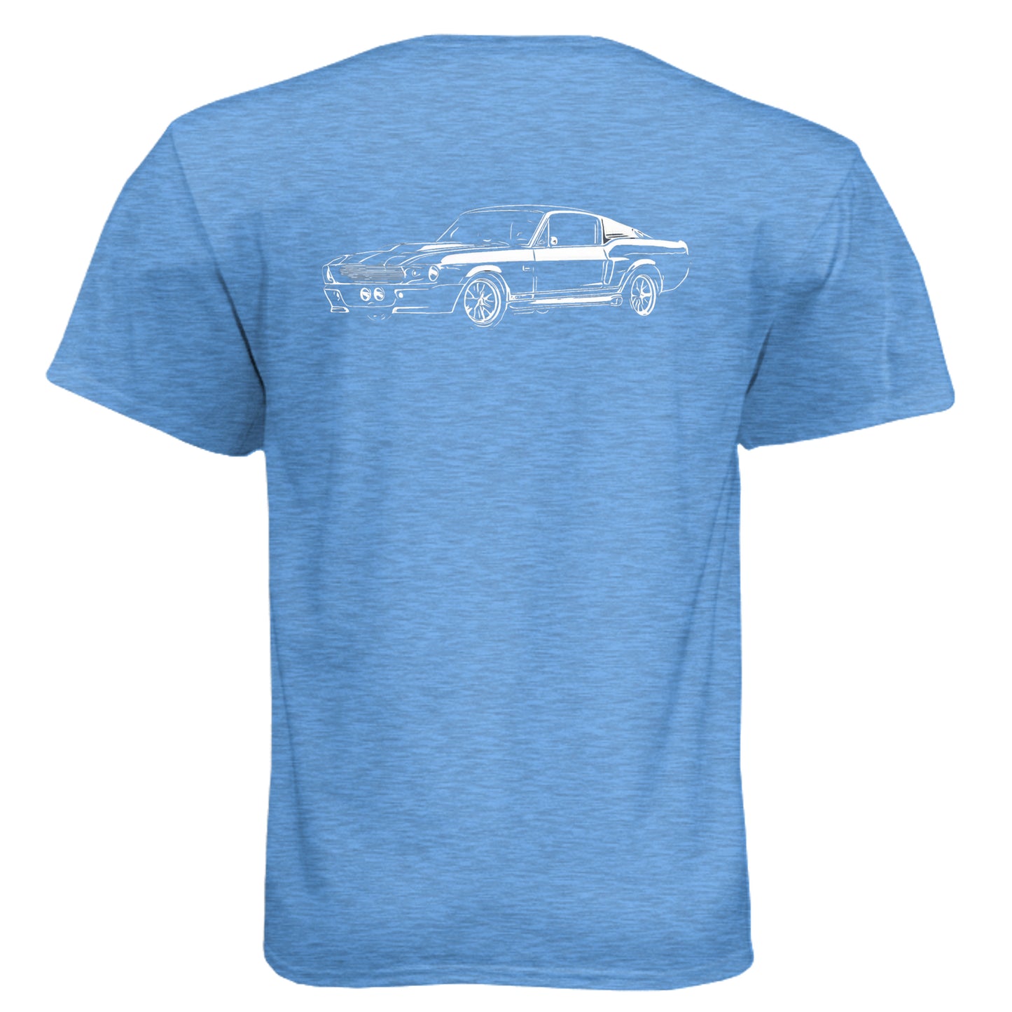 Heather Columbia Blue - N6210 - BACK