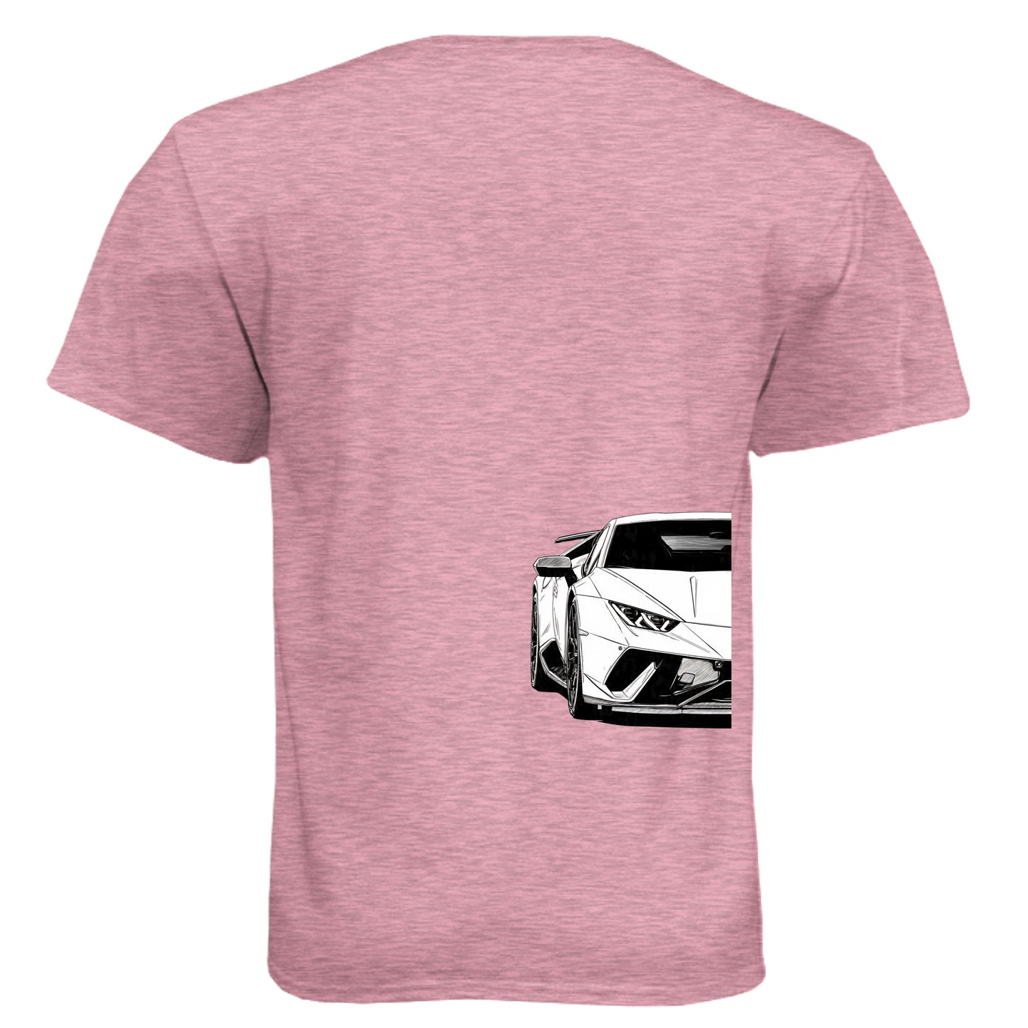 Heather Light Pink - N6210 - BACK