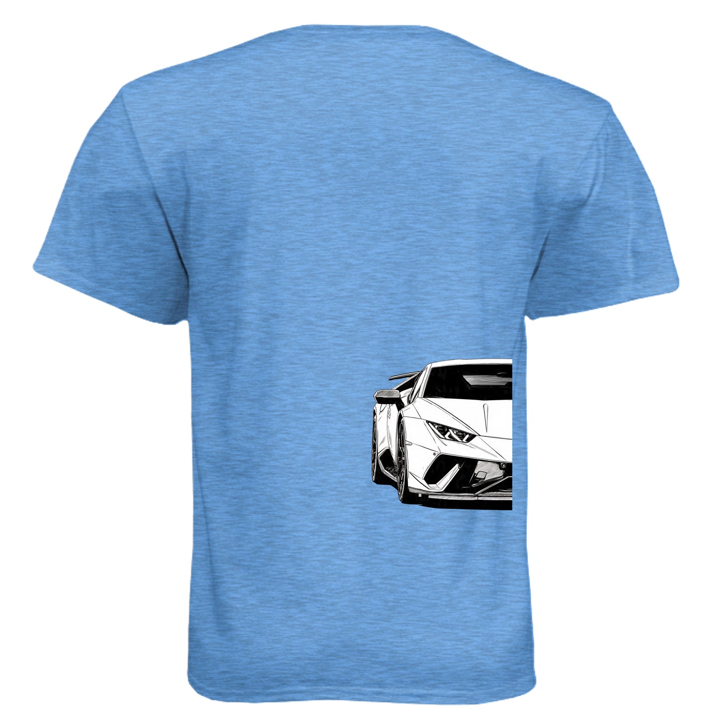 Heather Columbia Blue - N6210 - BACK