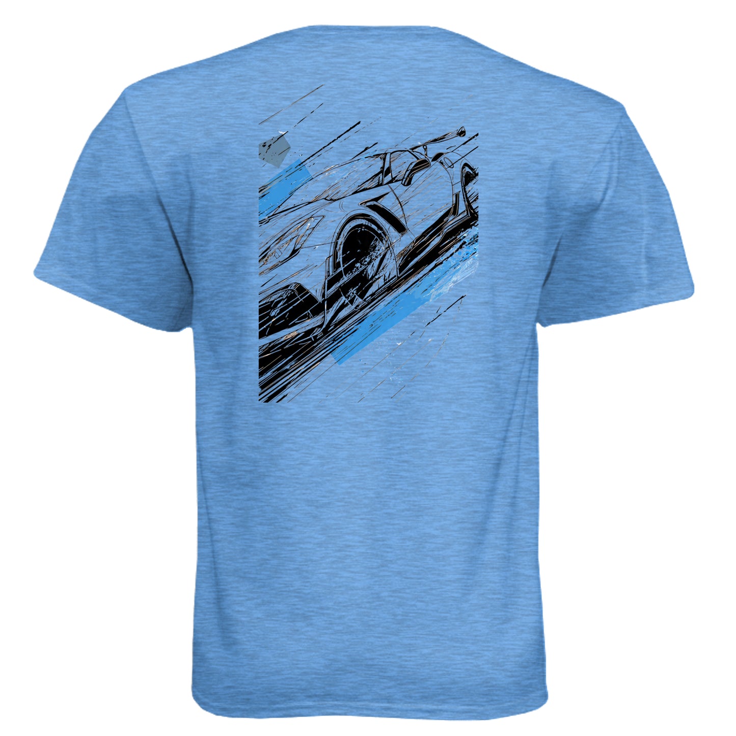 Heather Columbia Blue - N6210 - BACK