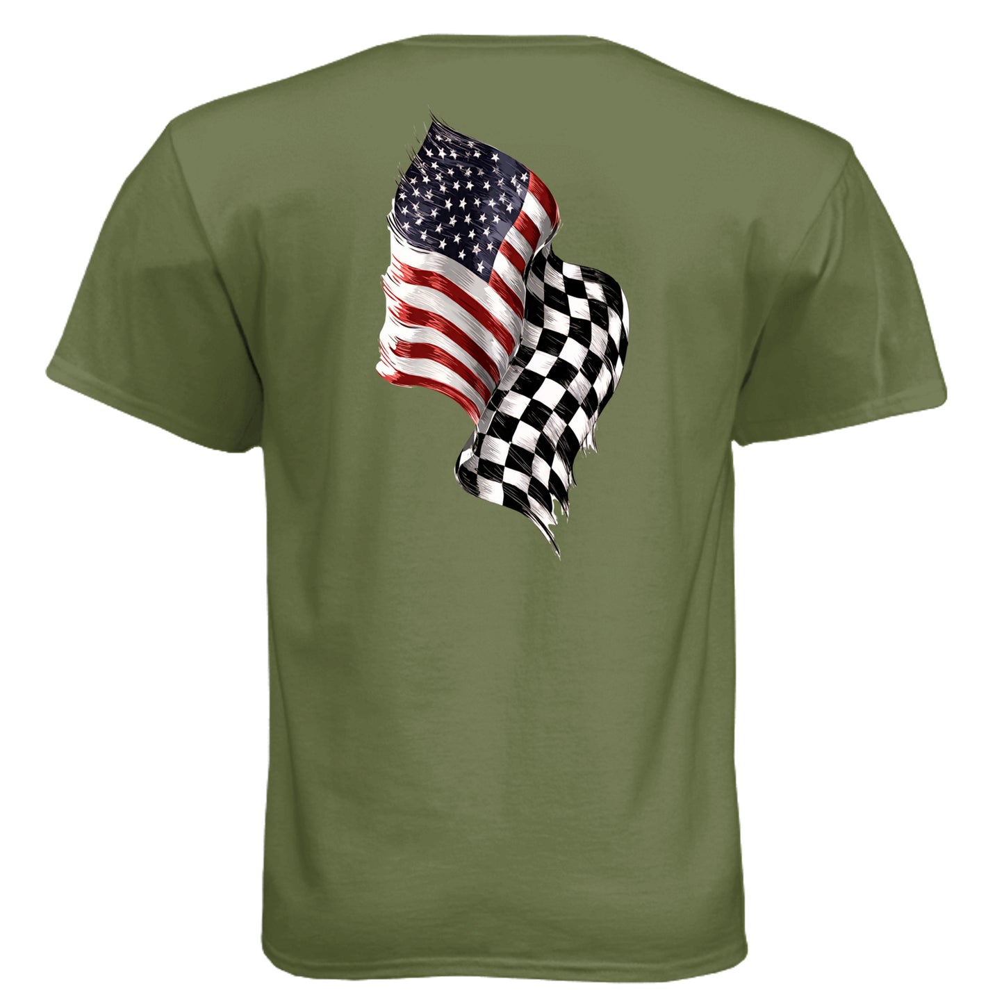 Military Green - N6210 - BACK