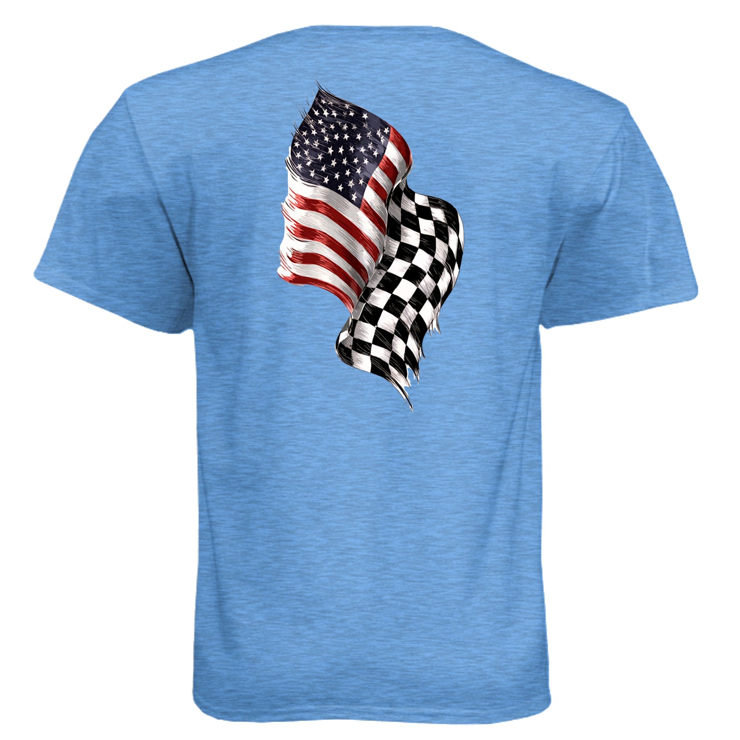 Heather Columbia Blue - N6210 - BACK