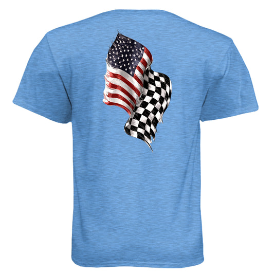 Heather Columbia Blue - N6210 - BACK