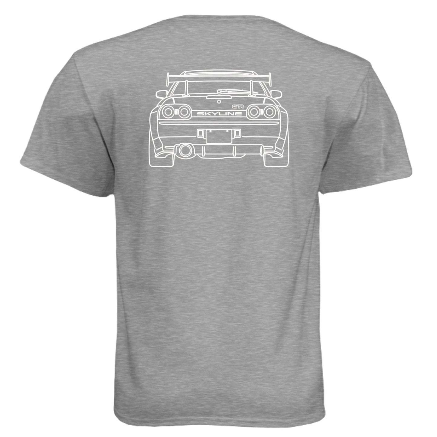 Dark Heather Grey (60/40) - N6210 - BACK