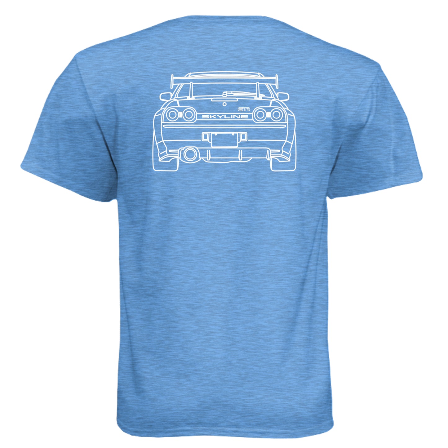 Heather Columbia Blue - N6210 - BACK