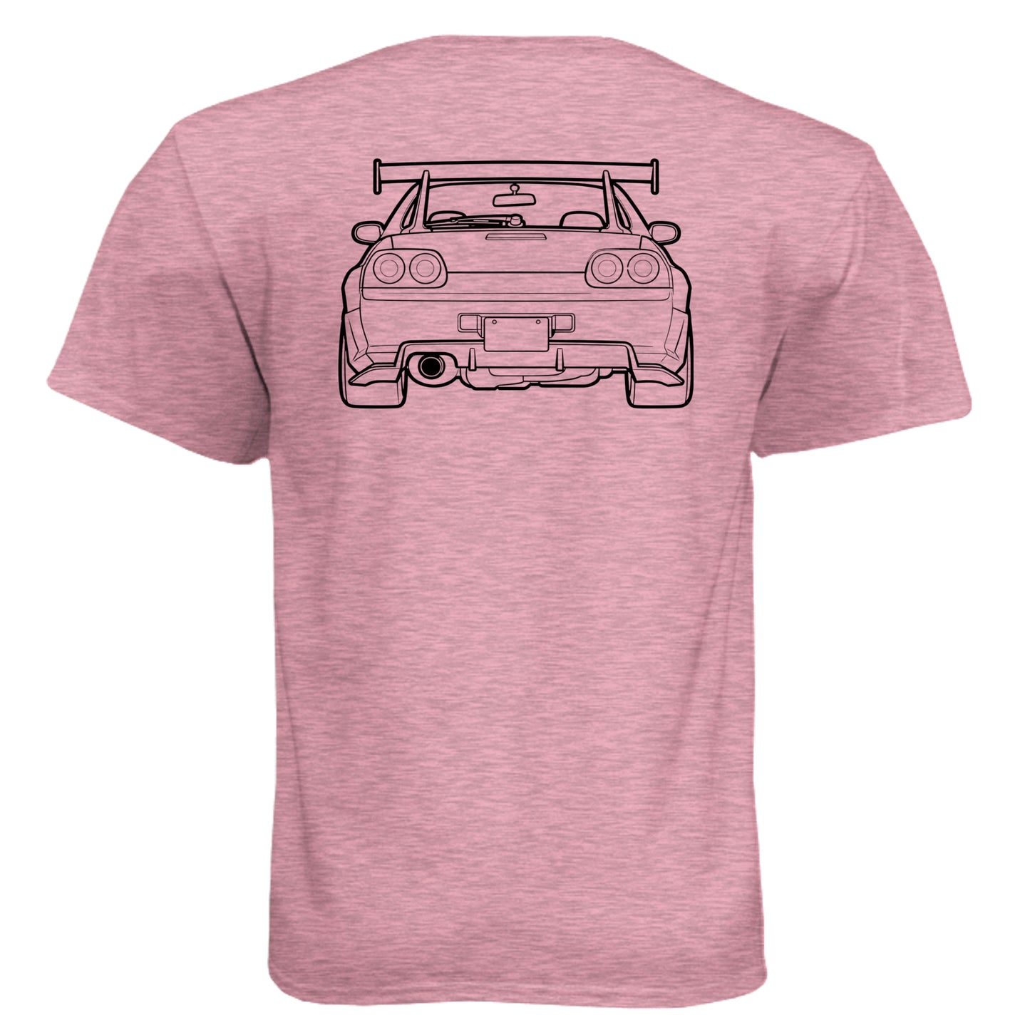 Heather Light Pink - N6210 - BACK
